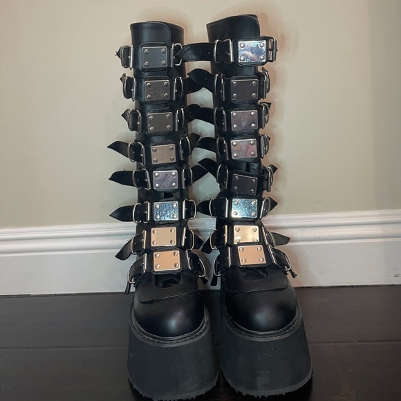 Demonia Shoes - 🖤🕸Damned Destiny-318 Demonia Boots🕸🖤